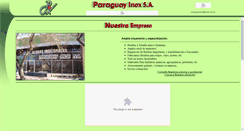 Desktop Screenshot of paraguayinox.com.ar